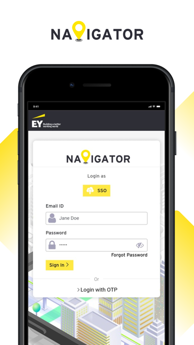 EY Navigator Screenshot