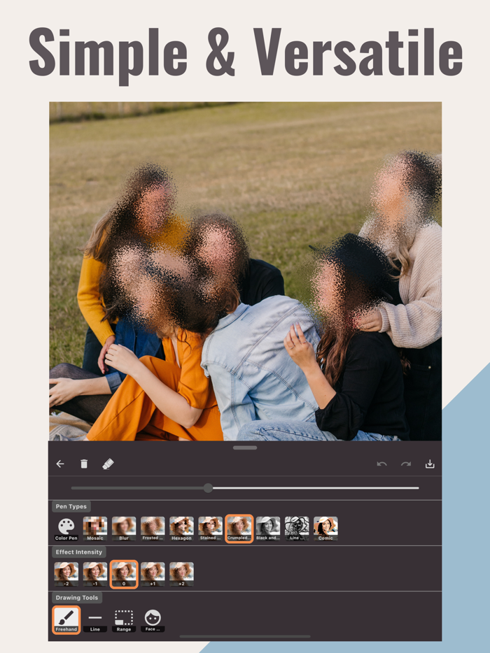 Blur and Mosaic Photo editor