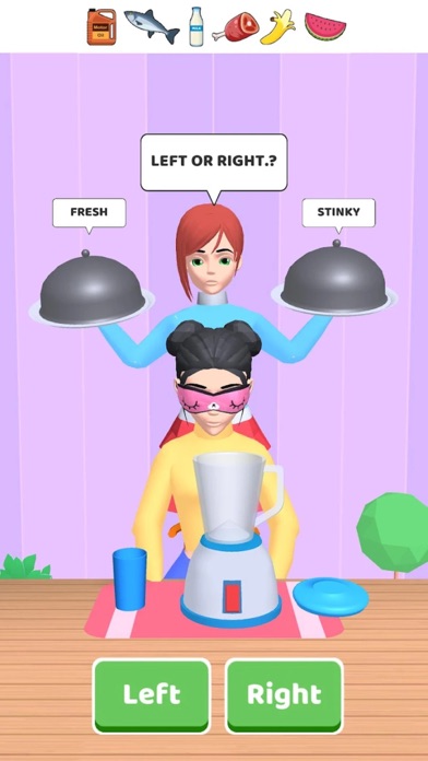 "Yes or No" Food Prank Games Screenshot