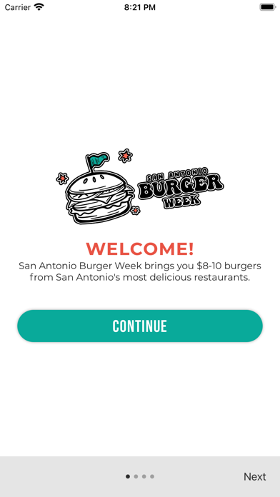 San Antonio Burger Week Screenshot