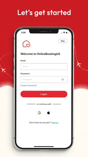 OnlineBookingUS screenshot 1