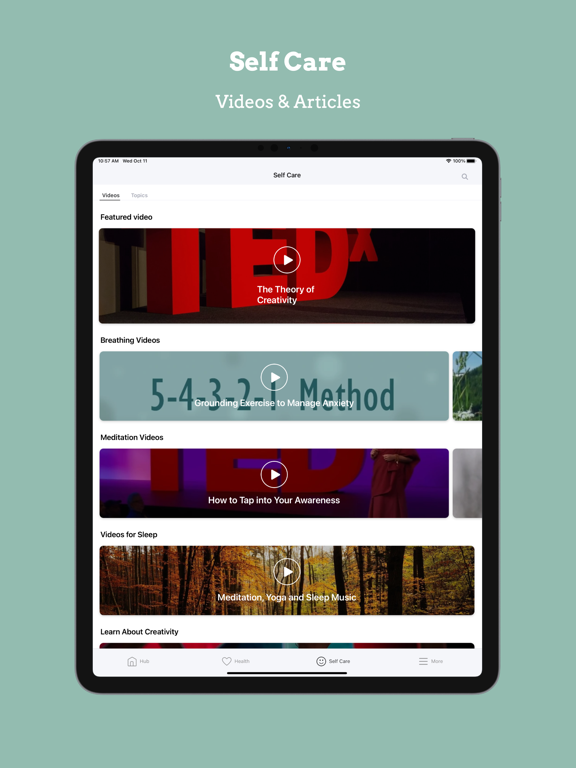 ViviCompanion iPad screenshot 4 - Health & Fitness app