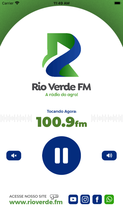 Rio Verde FM - a rádio do agro Screenshot