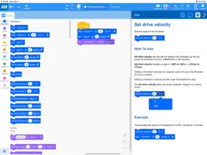 VEXcode IQ screenshot 2
