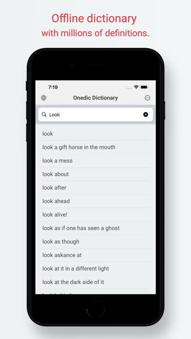 Onedic Dictionary Translator Screenshot