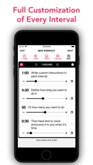 workout maker - abit iphone screenshot 3