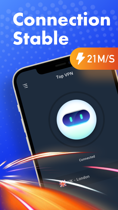 Screenshot #1 pour VPN - Unlimited Fast Top Proxy