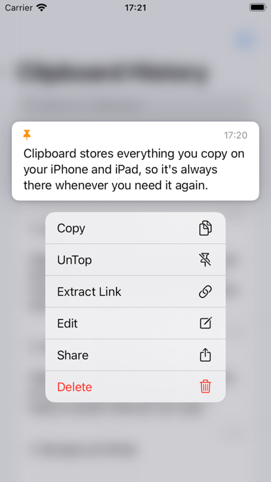 Screenshot #2 pour Clipboards - Clipboard Manager