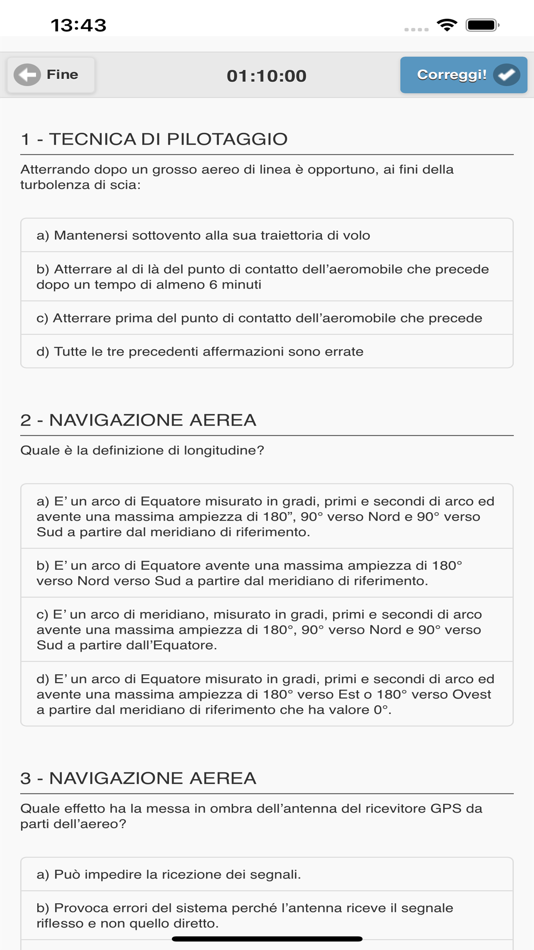 #3. Quiz Paramotore (iOS) By: mattia guatta