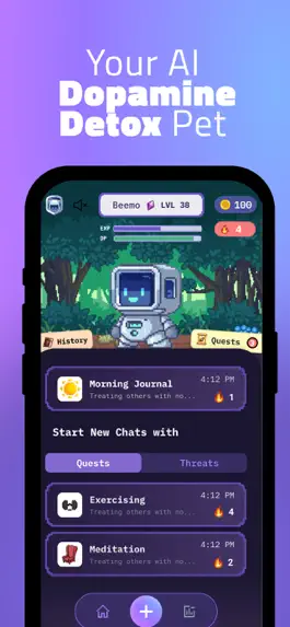 Game screenshot Doxo AI: Dopamine Detox Pet mod apk