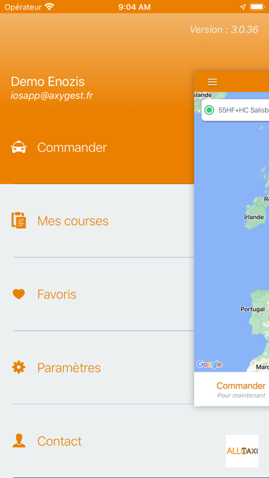 Allo Taxi Lyon Screenshot