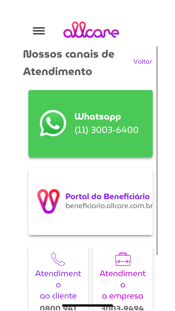 AllCare Benefícios