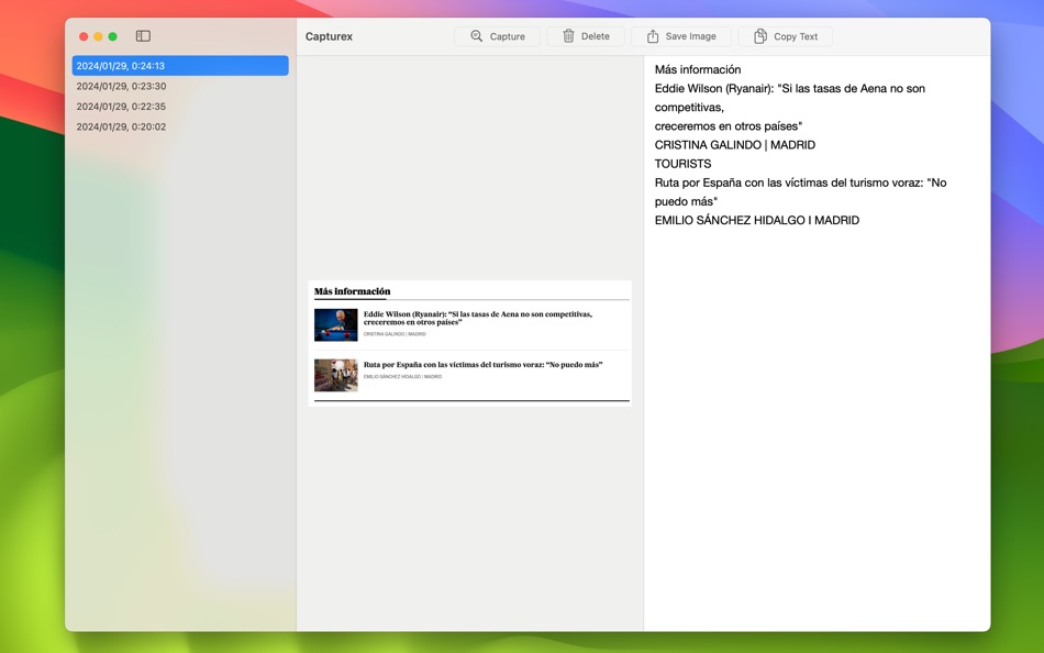 #4. CaptureX: Extract Text (macOS) De: Omer UCEL