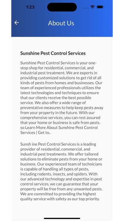 SUNSHINE PEST CONTROL PVT LTD. screenshot-8
