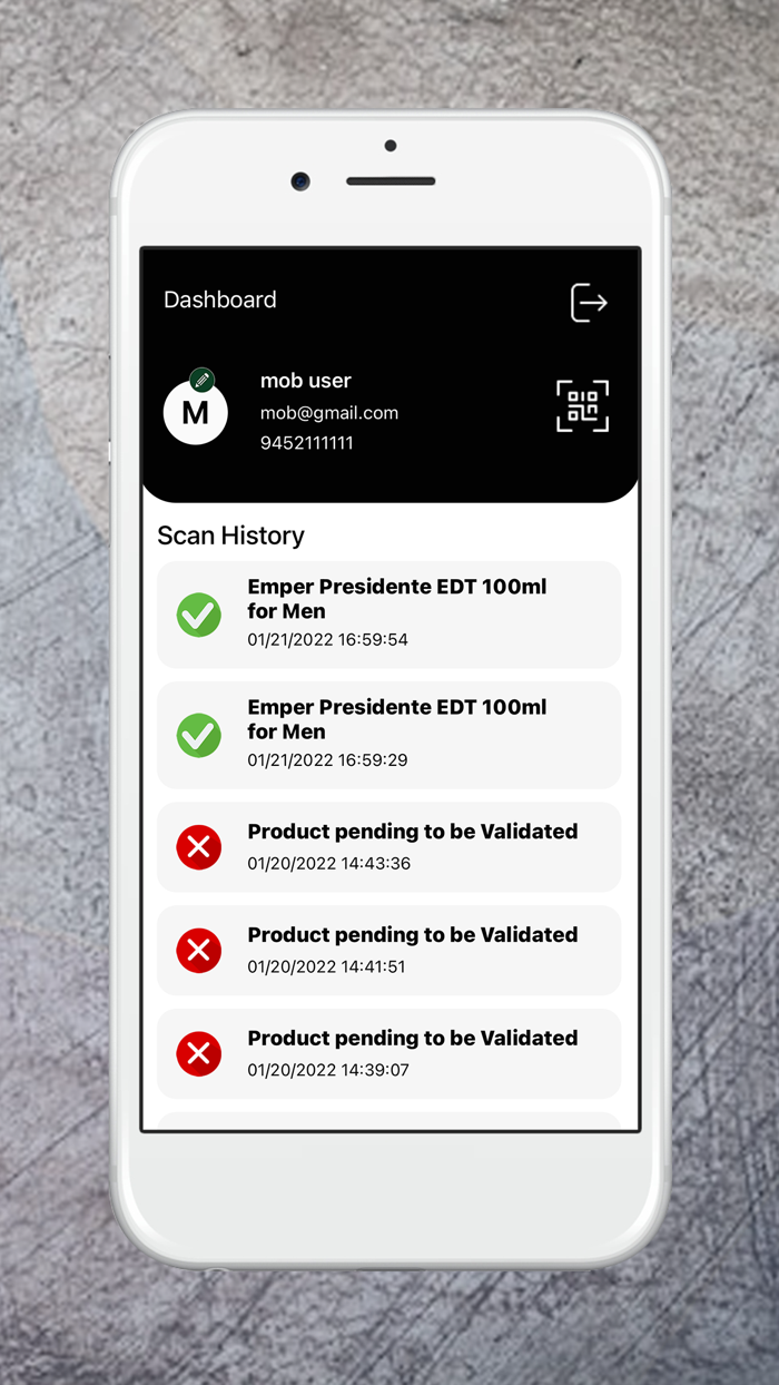 Emper Perfumes Authenticator