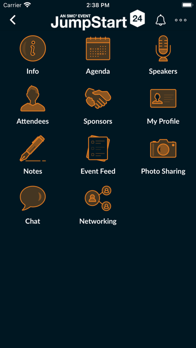 SMC³ Events Screenshot