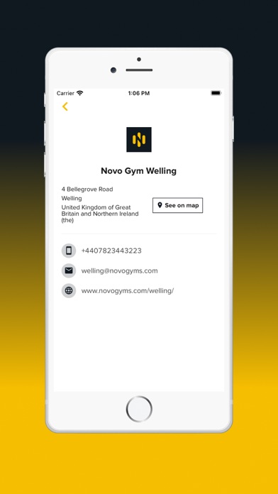 Novo Gym Welling Screenshot