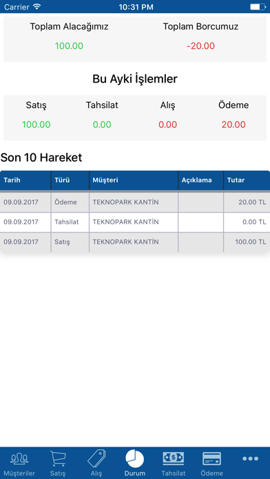 Şirketim Cebimde Screenshot