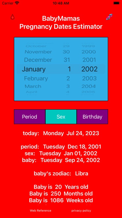 BabyMamas Pregnancy Dates screenshot-8