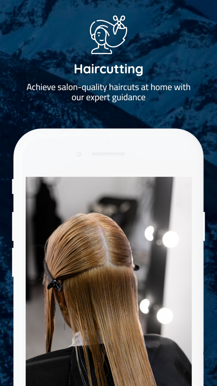 Hair Cut DYE Face App Try On