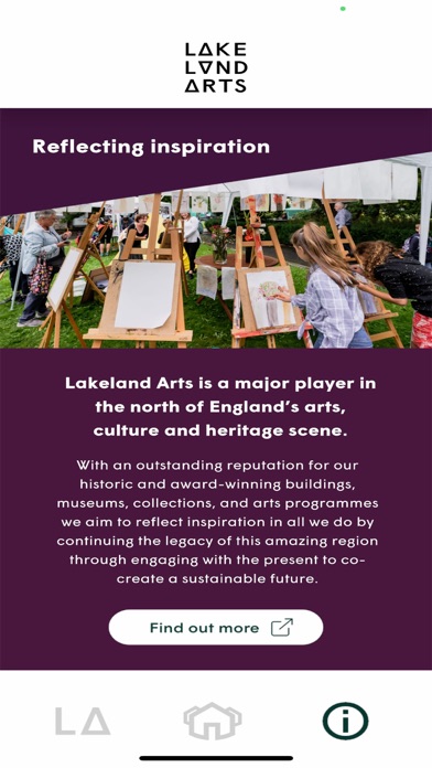 Lakeland Arts Screenshot