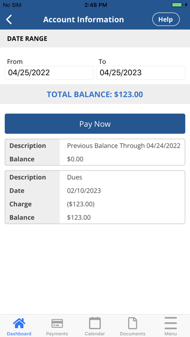PMC Mobile App Screenshot