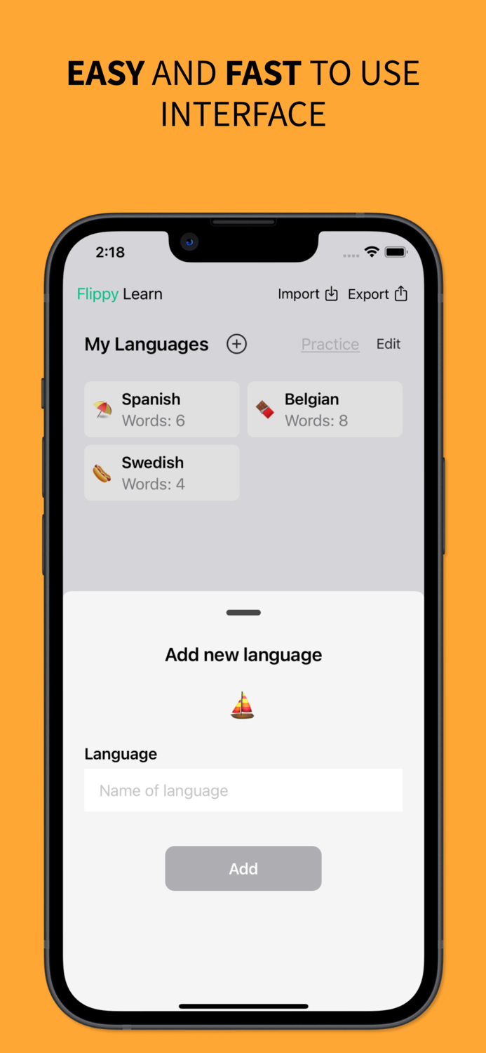 Flippy Learn - Word Flashcards