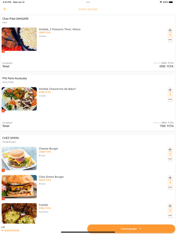 Screenshot #5 pour Bonbiz Food