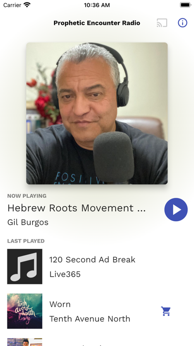 Prophetic Encounter Radio Screenshot
