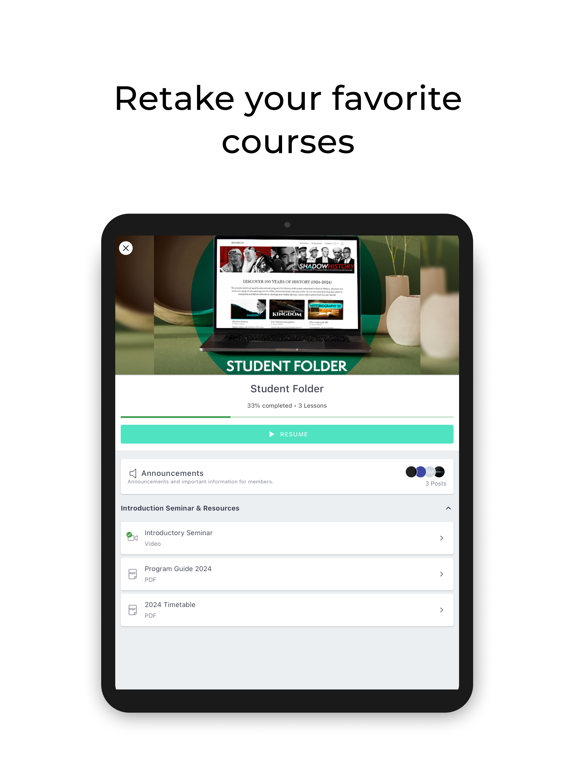 HISTORYUN iPad screenshot 1 - Education app