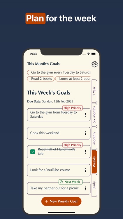 Goalgum: Goal Setter & Tracker screenshot-4