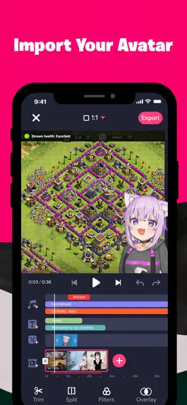 Game screenshot Vtuber - Vtube video editor apk