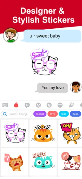 Game screenshot Animated Cats Moji hack