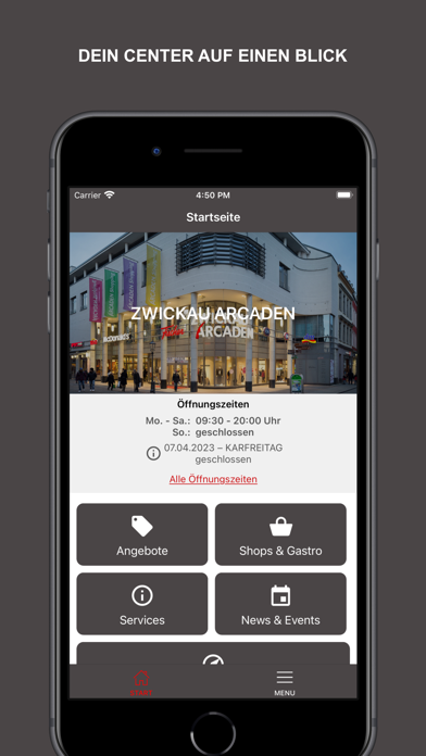 Zwickau Arcaden Screenshot