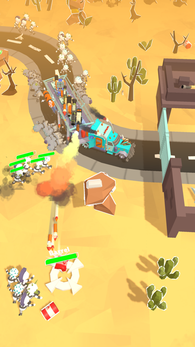 Desert Truck: Rage Road Battle Screenshot