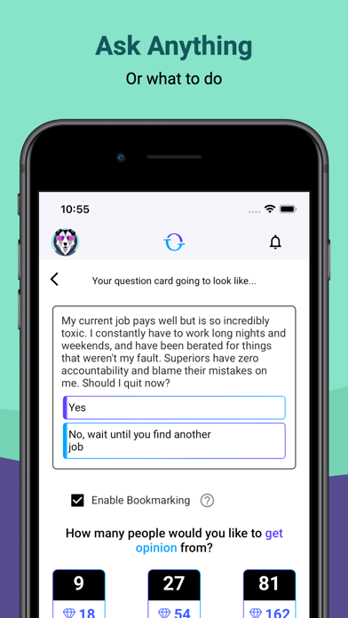 GetOpinion: Choose Together Screenshot
