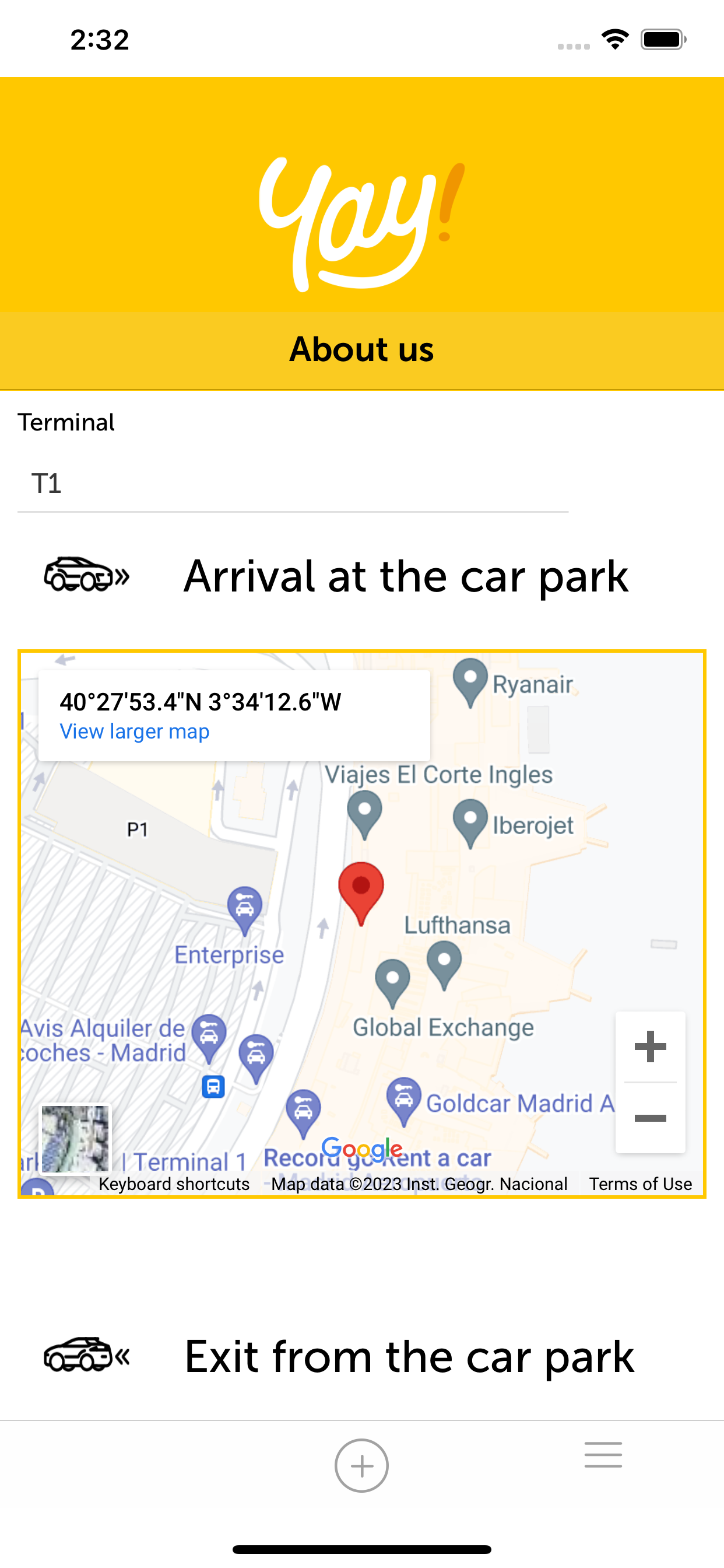 Yay! You fly, we’ll park