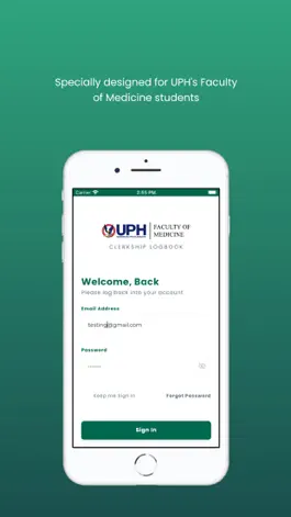 Game screenshot UPH Clerkship apk