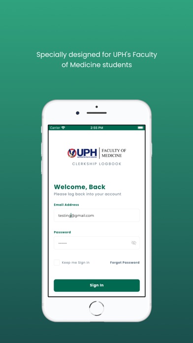 UPH Clerkship Screenshot