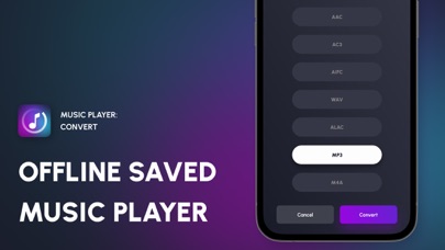 Offline music player: songs HQ Screenshot