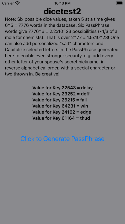 dicetest2 (iOS) 由: Richard Loda dicetest2 (iOS) 由: Richard Loda