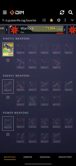 Game screenshot Destiny Item Manager apk