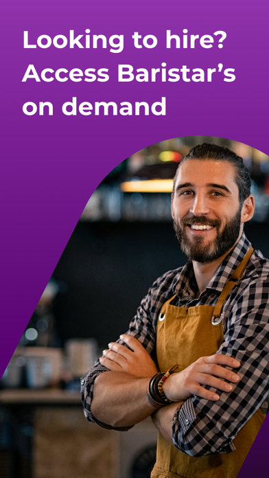 Hospitality Jobs App: Baristar Screenshot