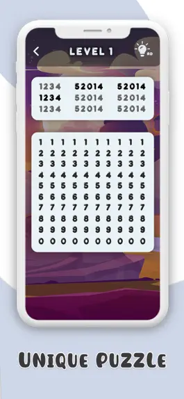 Game screenshot Number Search Puzzle apk