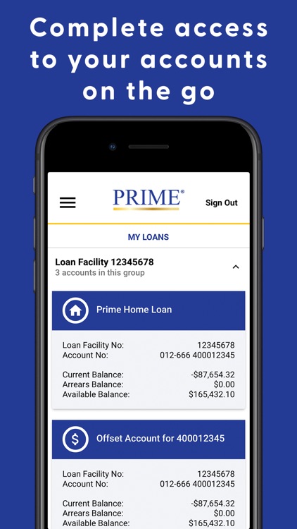 Prime Mortgage Mobile Access