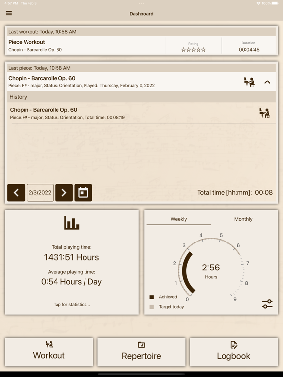 Screenshot #4 pour Play 'n' Practice Pro
