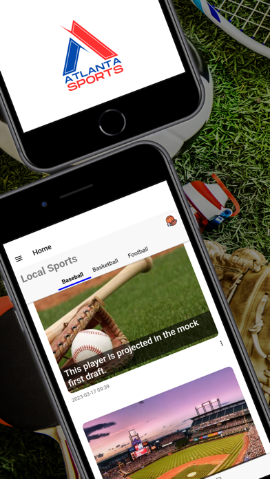 Atlanta Sports App - Info Screenshot