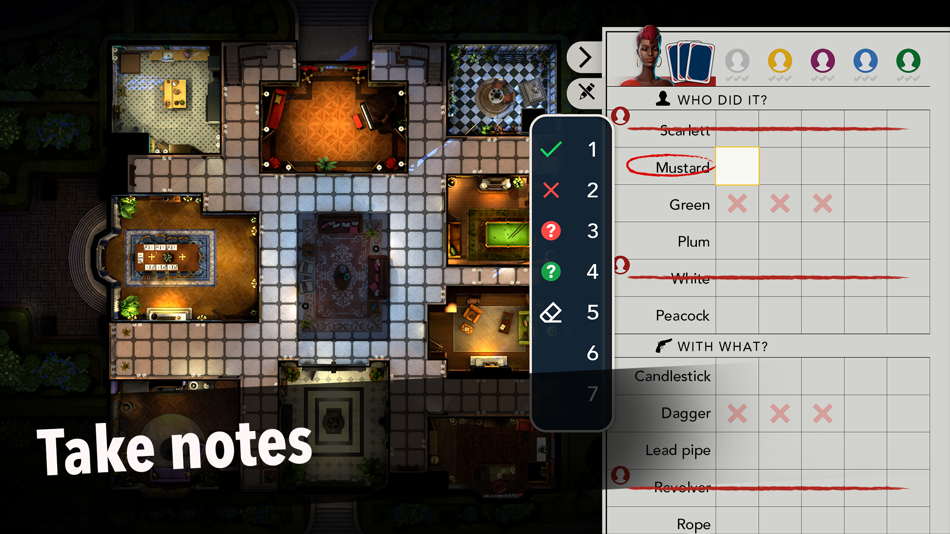 #4. Clue Companion (iOS) 由: Marmalade Game Studio