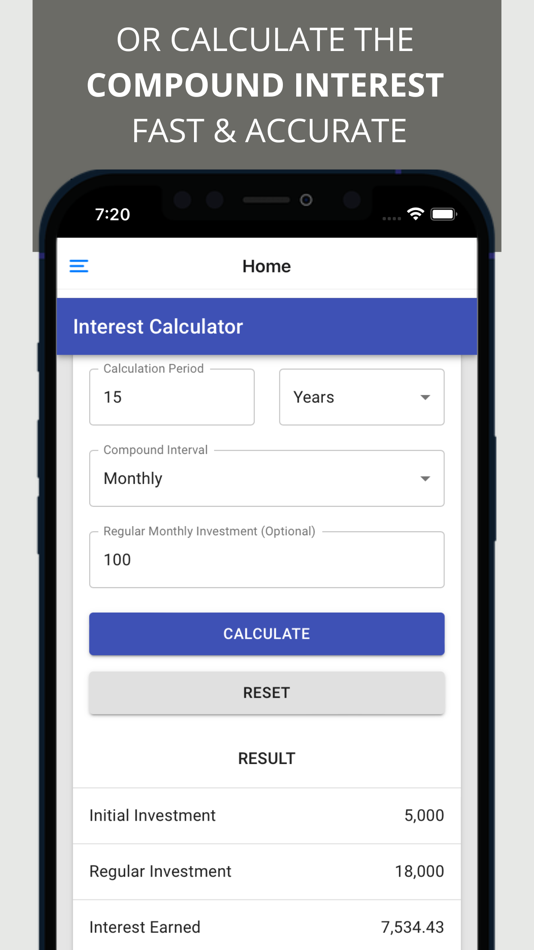 #3. IntSmart Interest Calculator (iOS) 由: Leonardo Gonzalez Salas