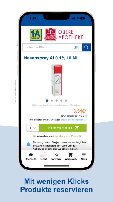 Obere Apotheke Ingolstadt Screenshot